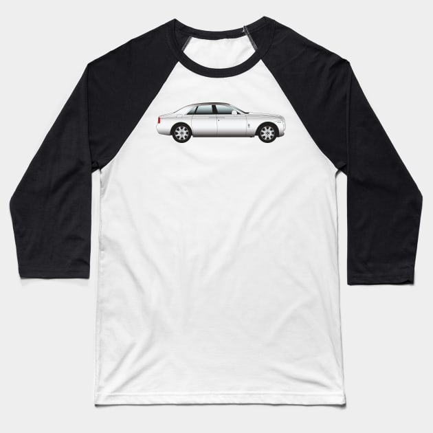 RR Ghost Baseball T-Shirt by kindacoolbutnotreally